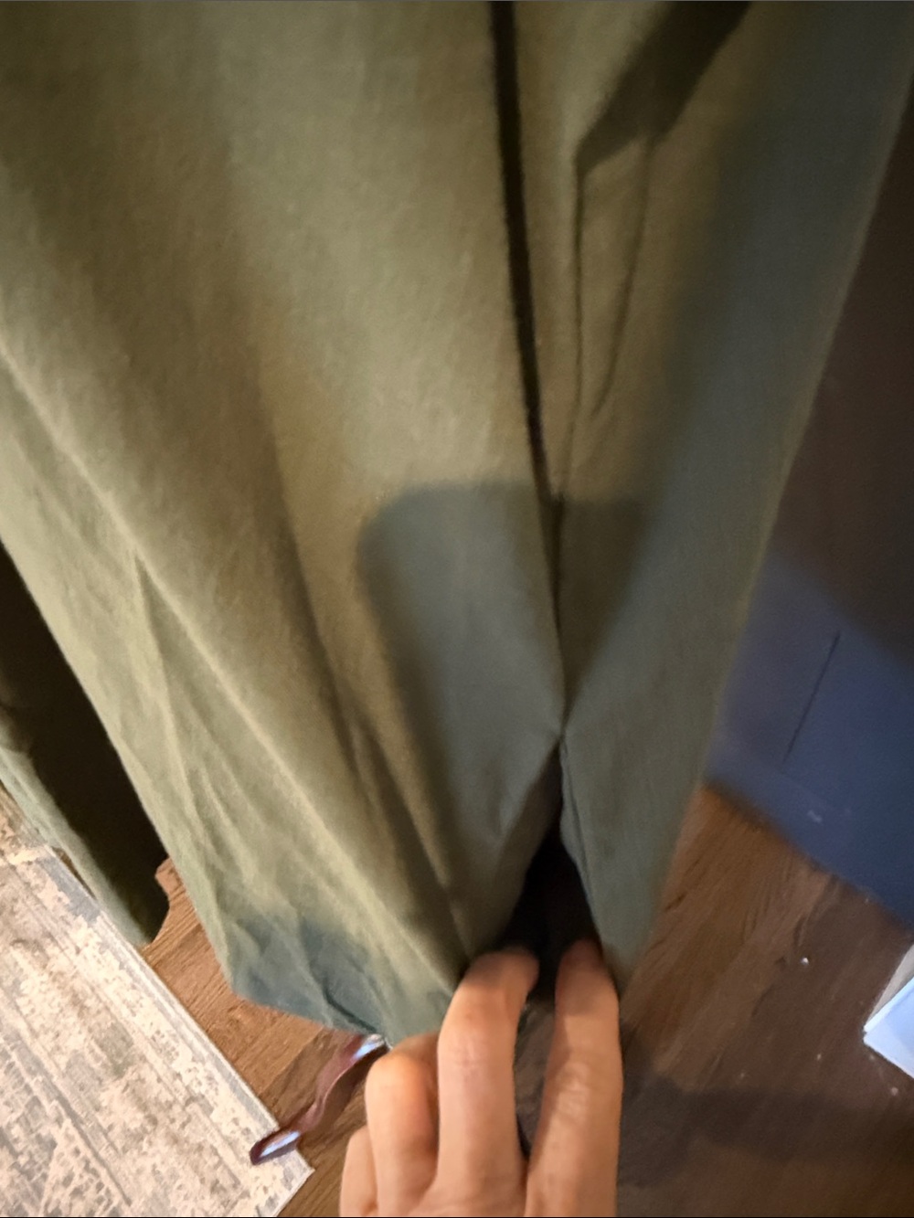 Zeagoo Olive Green Collared Polo Tunic - Picture 5 of 6